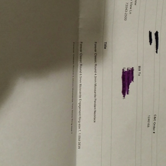 Charles & Colvard Round 4.0mm Moissanite Pendant - Picture 6 of 7